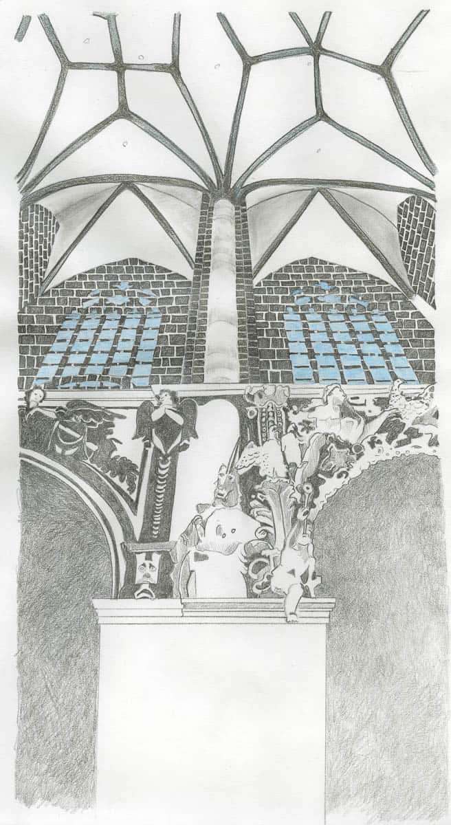 Franziskanerkirche Study by Mary Griep