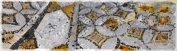 Sardis Mosaic Drawing by Mary Griep